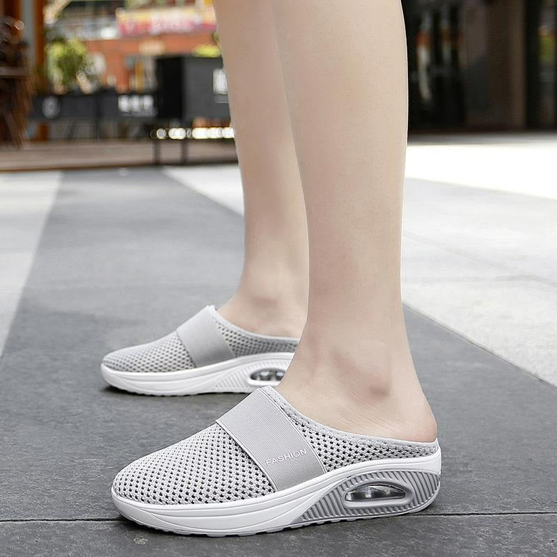 Zapatillas Ortopédicas Antideslizantes con Cojín de Aire para Mujer: Comodidad y Estilo para el Uso Diario