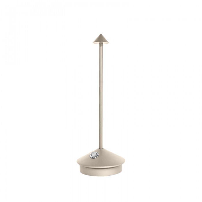 Lámpara de mesa LED inalámbrica, moderna y delgada