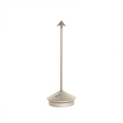 Lámpara de mesa LED inalámbrica, moderna y delgada