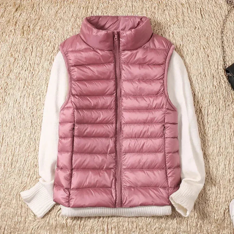 Chaleco cortaviento para mujer