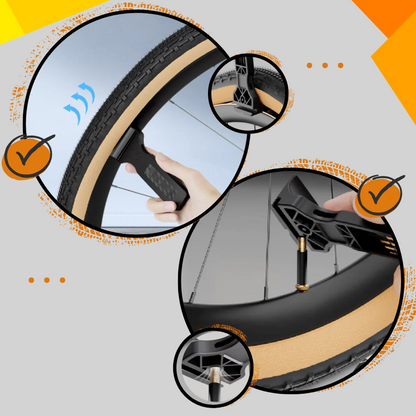 Desmontador de neumáticos de bicicleta: herramienta compacta para desmontar neumáticos