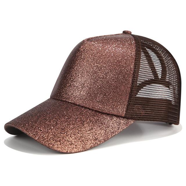 Gorra de béisbol práctica para cola de caballo
