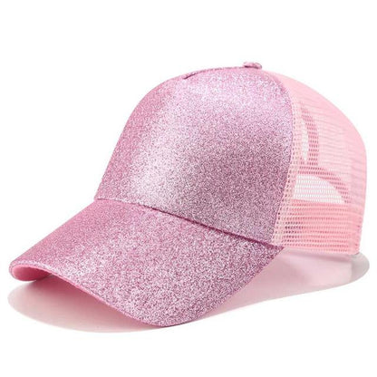 Gorra de béisbol práctica para cola de caballo
