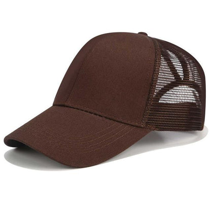 Gorra de béisbol práctica para cola de caballo