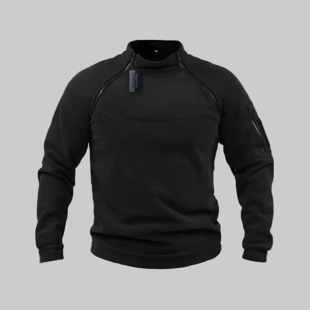 Suéter de Forro Táctico para Hombres – Capa Funcional para Uso al Aire Libre y en el Campo