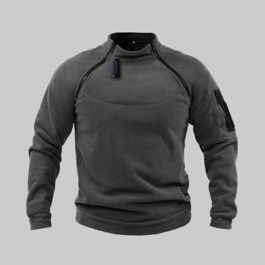 Suéter polar para hombre: capa funcional para exteriores y uso en el campo