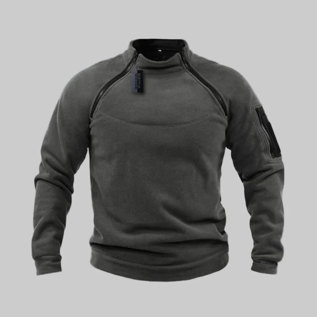 Suéter de Forro Táctico para Hombres – Capa Funcional para Uso al Aire Libre y en el Campo