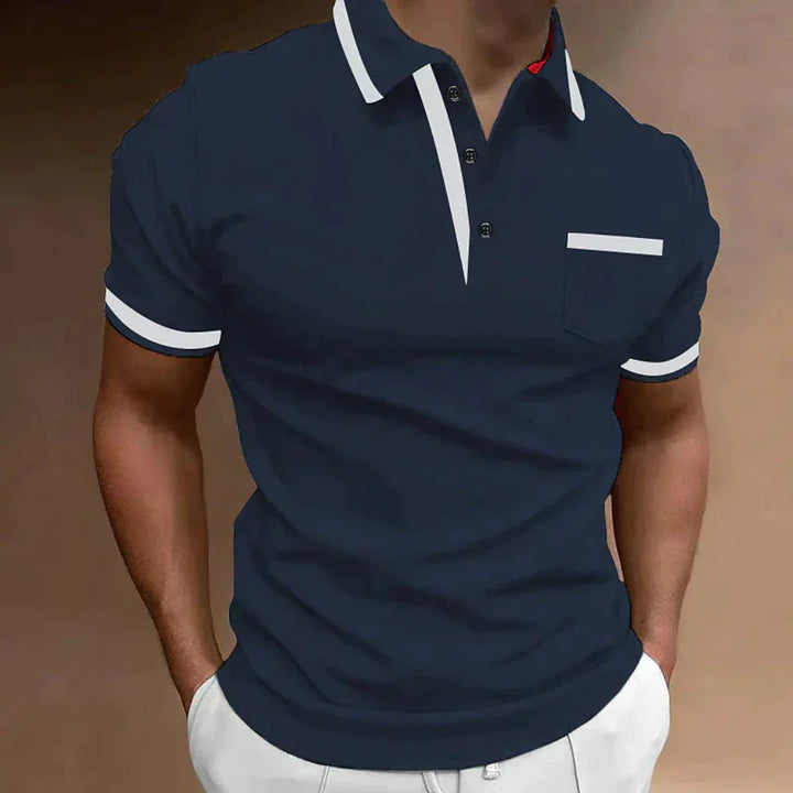 Camisa Polo Clásica para Hombre, Ajuste Atemporal, Elegancia Diaria