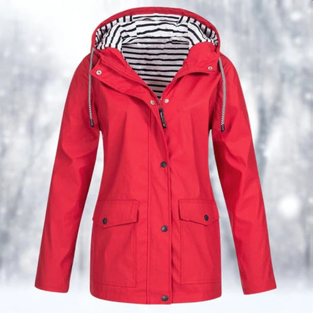 Chaqueta impermeable para mujer