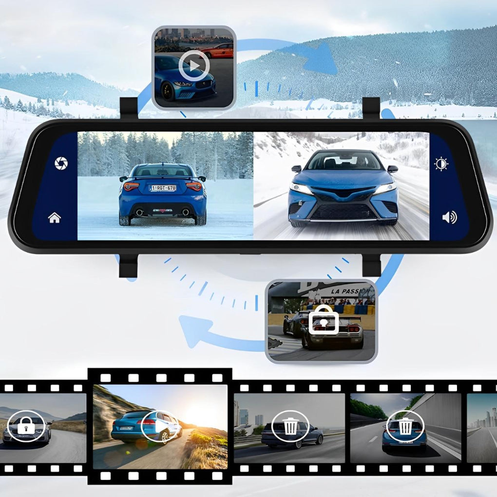 Espejo Retrovisor DashCam CarPlay