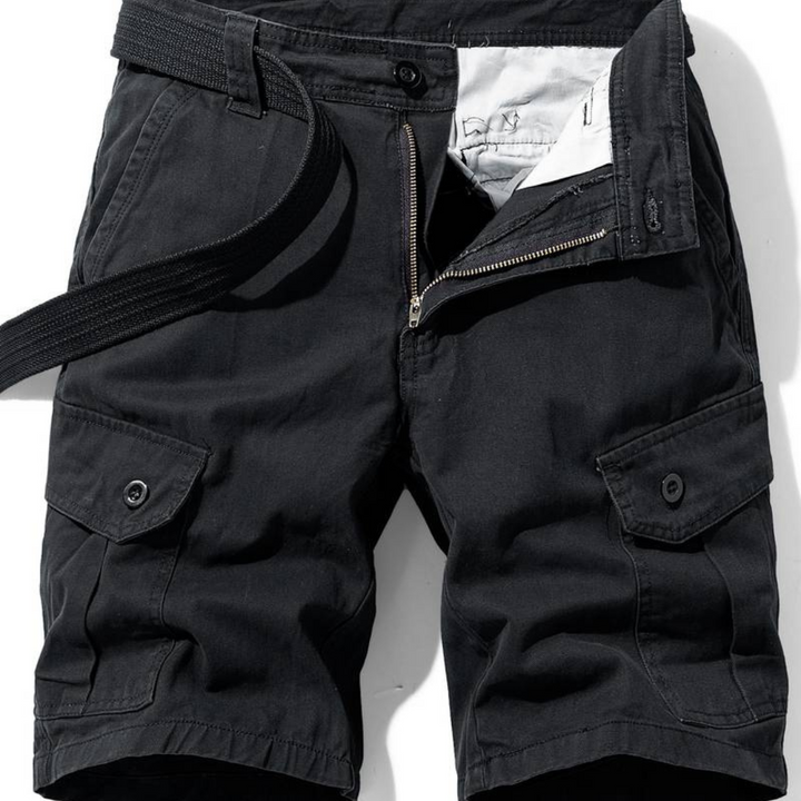 Pantalones cortos cargo para hombre