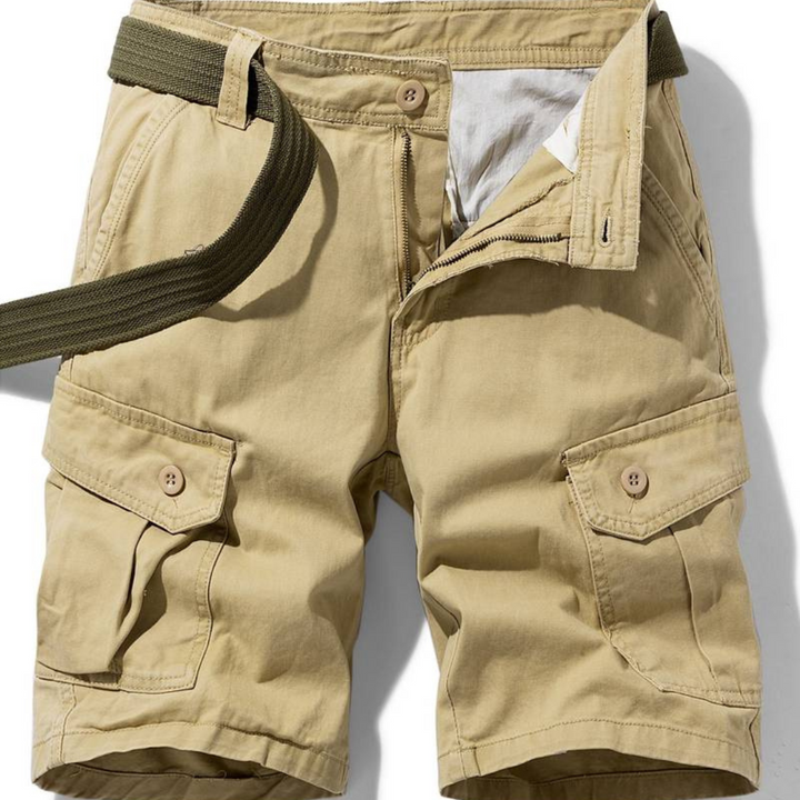 Pantalones cortos cargo para hombre