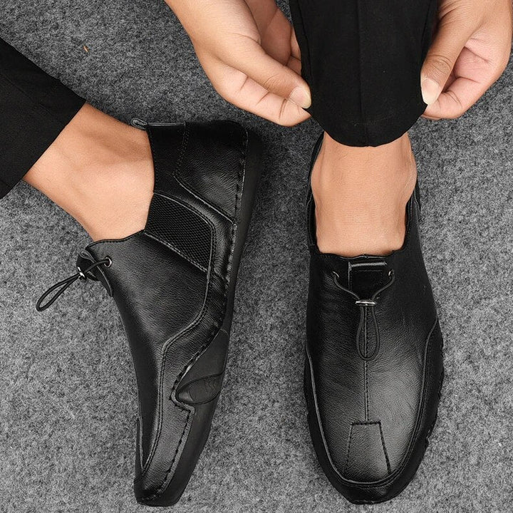 Zapatos ortopédicos de corte bajo para hombre