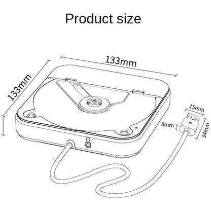 Reproductor de CD Portátil para Coche – Audio de Alta Calidad en Movimiento