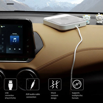 Reproductor de CD Portátil para Coche – Audio de Alta Calidad en Movimiento