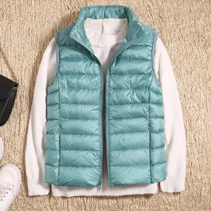 Chaleco cortaviento para mujer