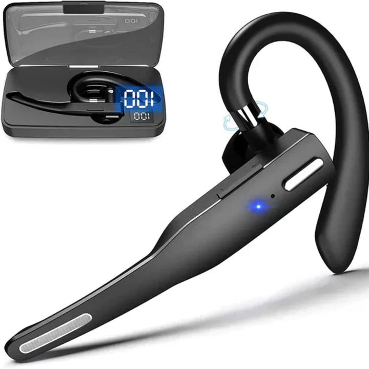 Auriculares Bluetooth 5.1 con Cancelación de Ruido y Micrófonos Duales para Hombres
