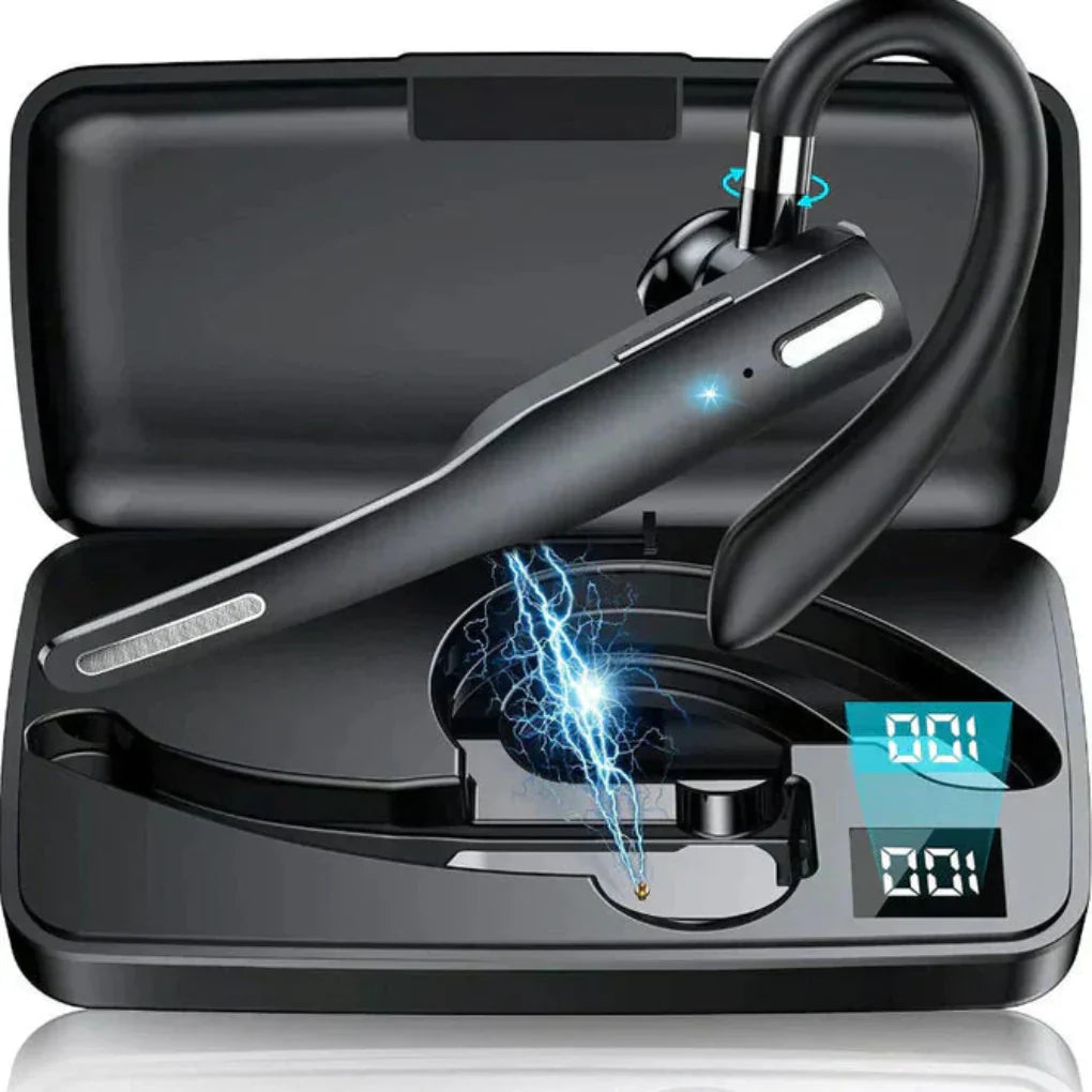 Auriculares Bluetooth 5.1 con Cancelación de Ruido y Micrófonos Duales para Hombres