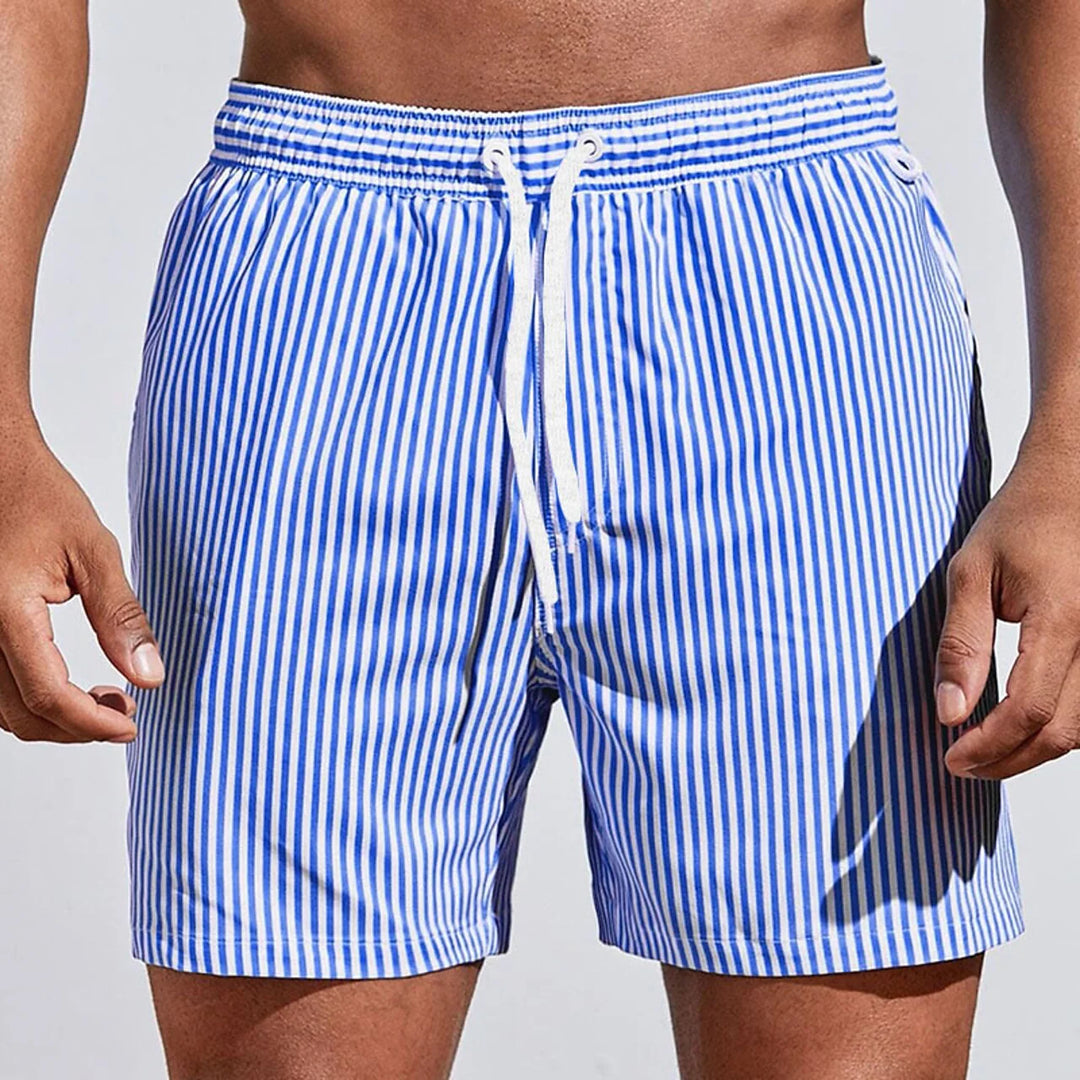Elegantes pantalones cortos para hombre