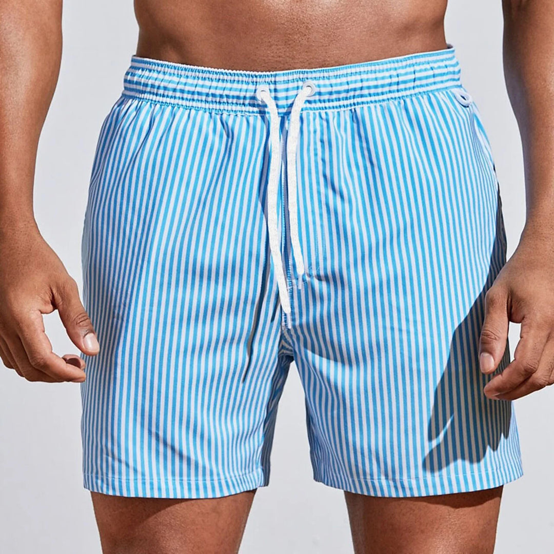 Elegantes pantalones cortos para hombre