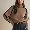 Suéter de Cuello Alto Calentito para Mujeres – Capa de Invierno con Estilo Acogedor