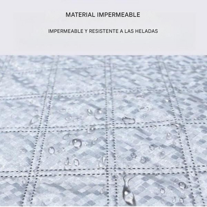 Lona magnética anticongelante: lámina protectora para parabrisas