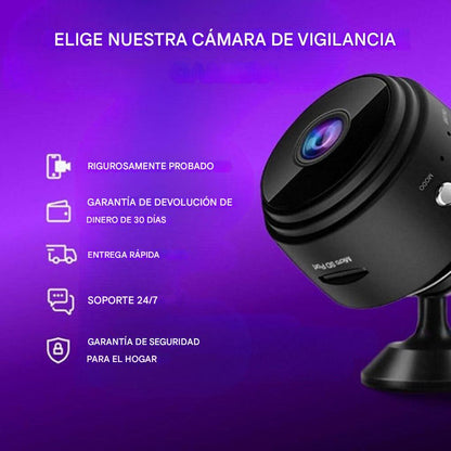 Mini cámara de seguridad inalámbrica