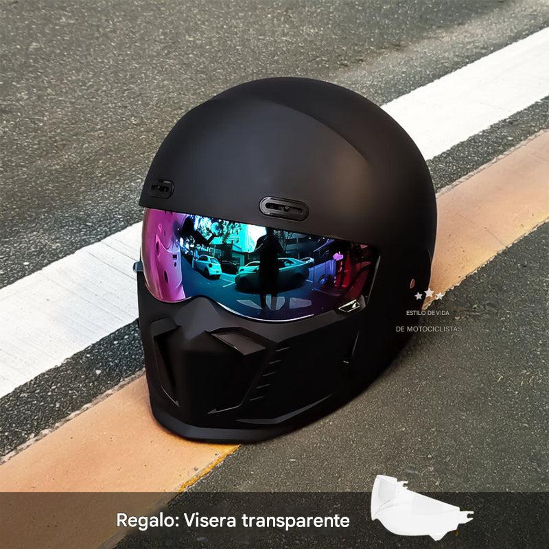 Casco de motocicleta: homologado por DOT y ECE, aspecto atemporal