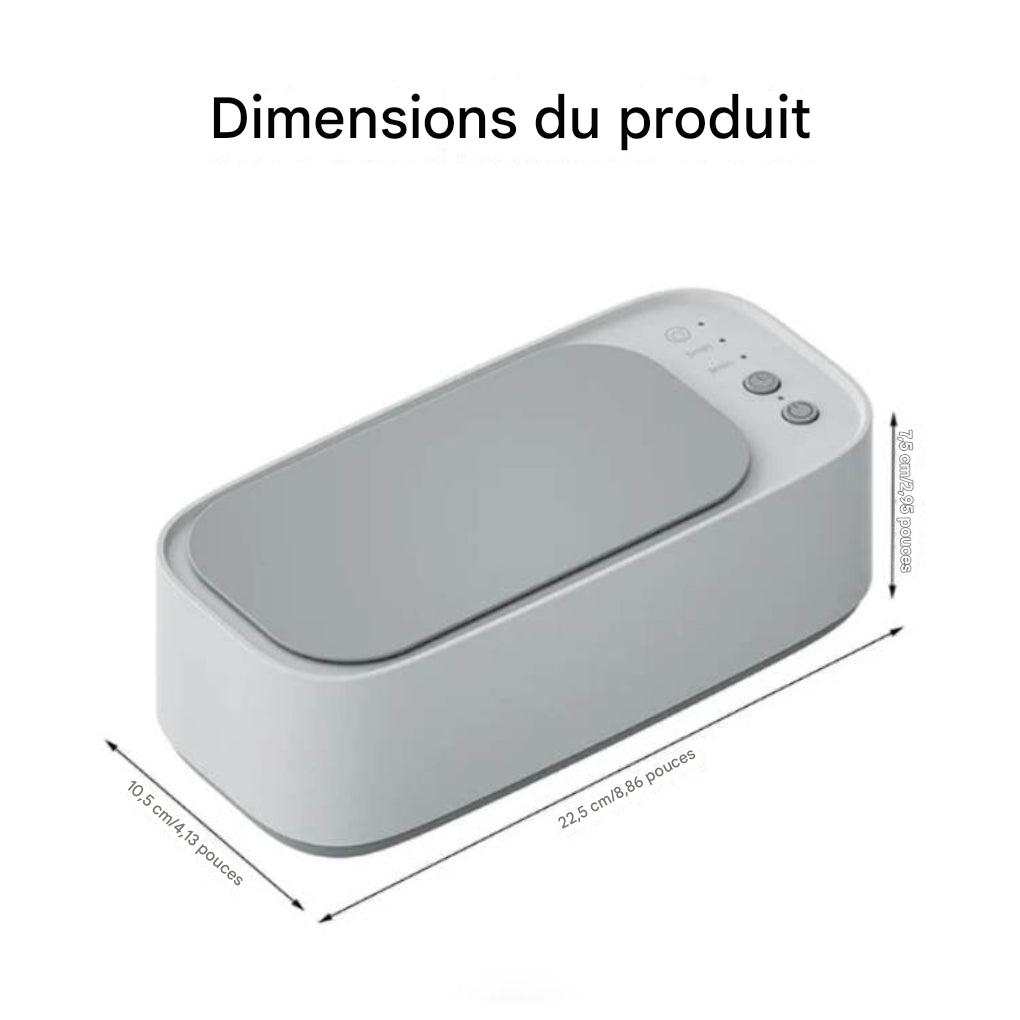 Máquina ultrasónica para limpieza profunda de joyas