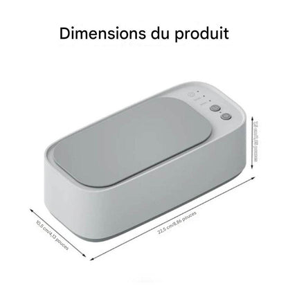 Máquina ultrasónica para limpieza profunda de joyas