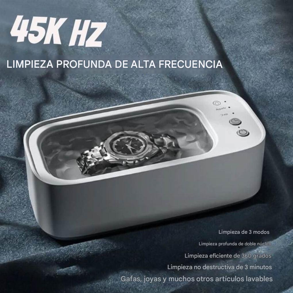 Máquina ultrasónica para limpieza profunda de joyas