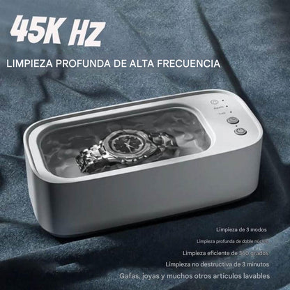 Máquina ultrasónica para limpieza profunda de joyas