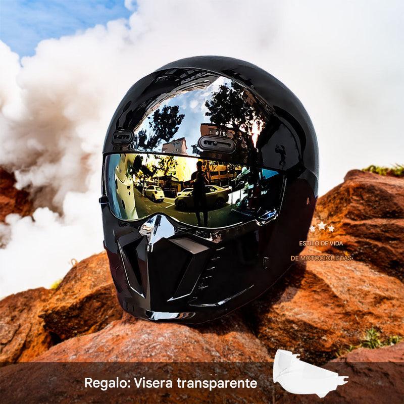 Casco de motocicleta: homologado por DOT y ECE, aspecto atemporal