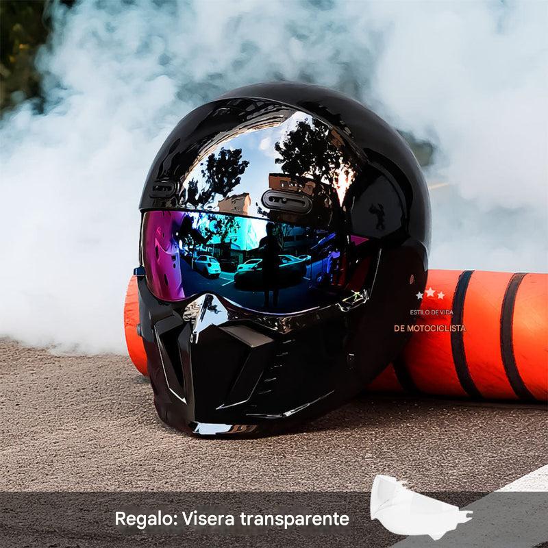 Casco de motocicleta: homologado por DOT y ECE, aspecto atemporal