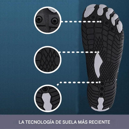 Zapatos de agua Barefoot: calzado minimalista multiusos