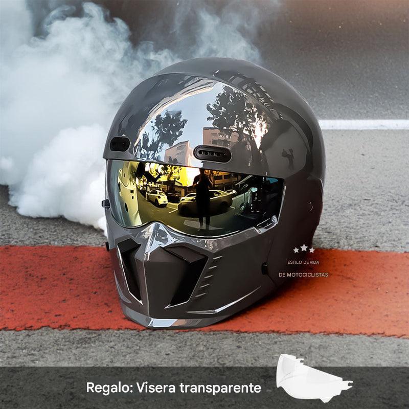 Casco de motocicleta: homologado por DOT y ECE, aspecto atemporal