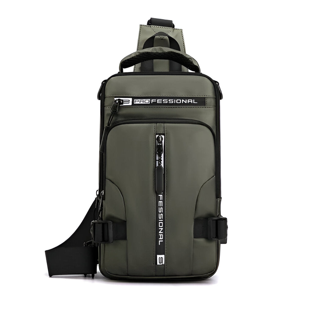 Bolso Cruzado Antirrobo Convertible para Hombre