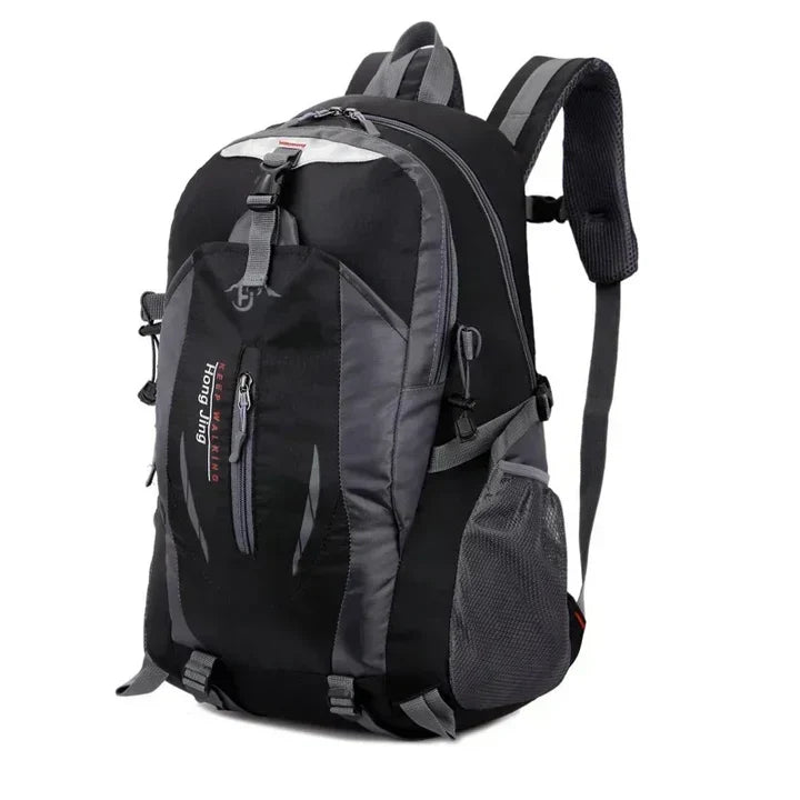 Mochila impermeable de viaje para actividades al aire libre con múltiples compartimentos
