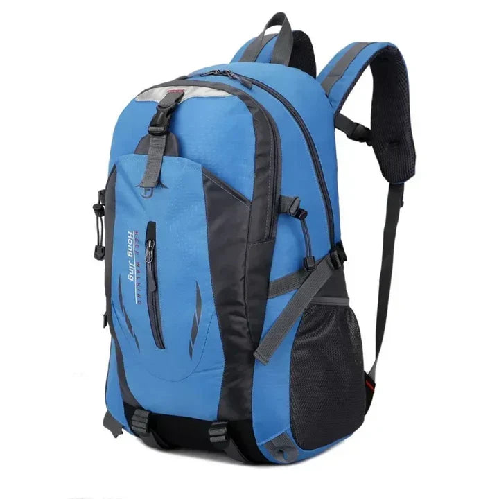 Mochila impermeable de viaje para actividades al aire libre con múltiples compartimentos