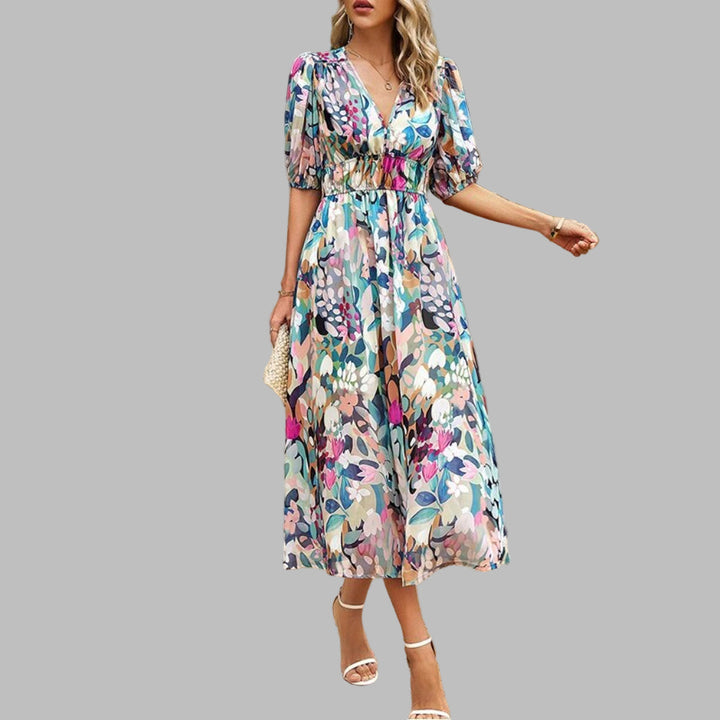 Vestido Midi Casual de Mujer - Comodidad de Verano