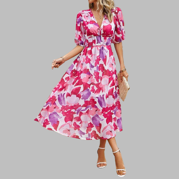 Vestido Midi Casual de Mujer - Comodidad de Verano