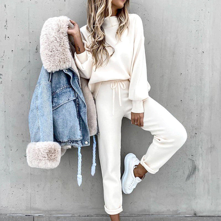 Conjunto casual de 2 piezas para mujer